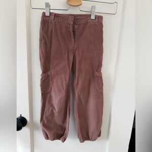 Jacadi Corduroy Mauve Cargo Pants size 4A